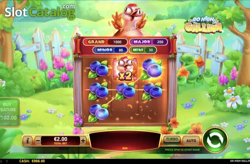 Скрин6. Go High Gallina слот