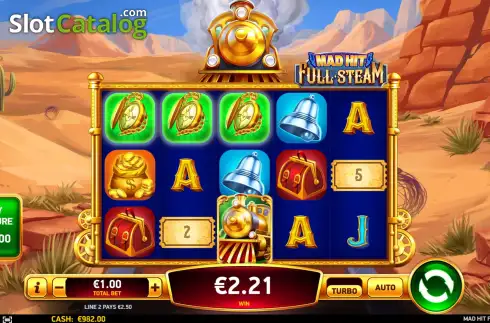 Скрин5. Mad Hit Full Steam слот
