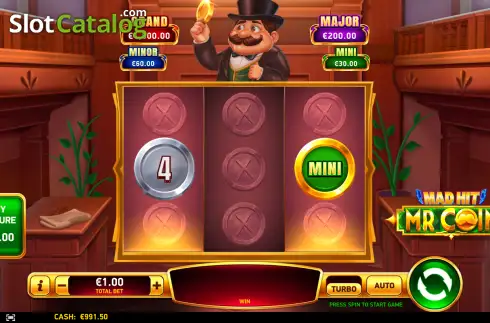 Скрин2. Mad Hit Mr Coin слот