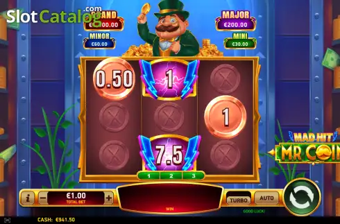 Скрин3. Mad Hit Mr Coin слот