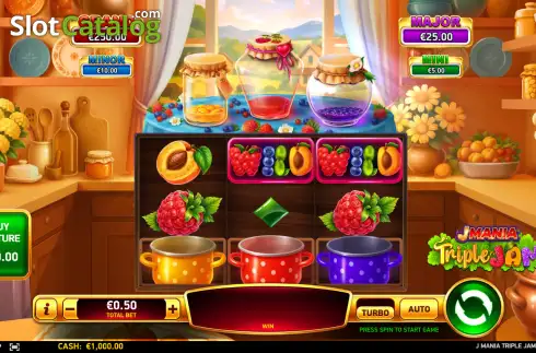 Скрин2. J Mania Triple Jam слот