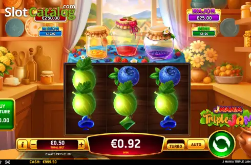 Скрин3. J Mania Triple Jam слот