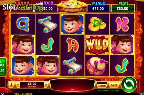 Скрин2. Fu Double Luck Diamond Explosion слот