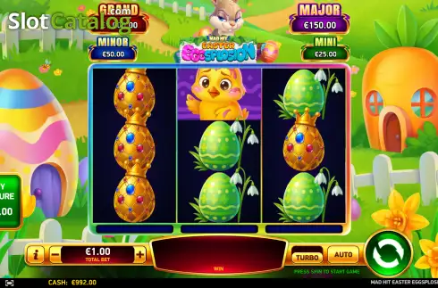 Скрин2. Mad Hit Easter Eggsplosion слот