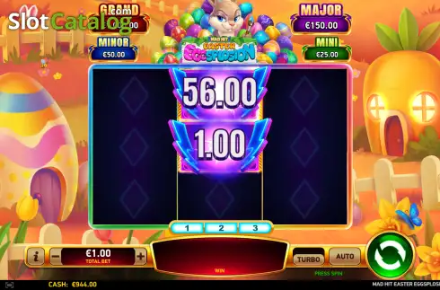 Скрин3. Mad Hit Easter Eggsplosion слот