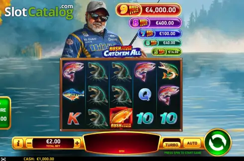 Скрин2. Rush Fever Catch'em All слот