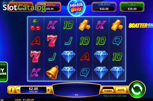 Скрин2. Match Blitz Scatter Shock слот