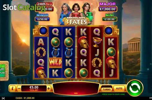 Скрин2. Immortal Ways 3 Fates слот
