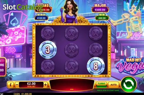 Скрин2. Mad Hit Vegas слот