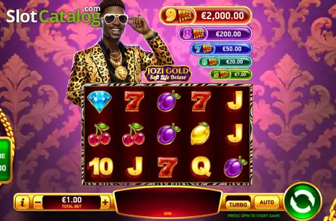 Скрин2. Jozi Gold: Soft Life Deluxe слот