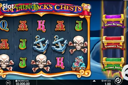 Скрин2. Captain Jack's Chests слот