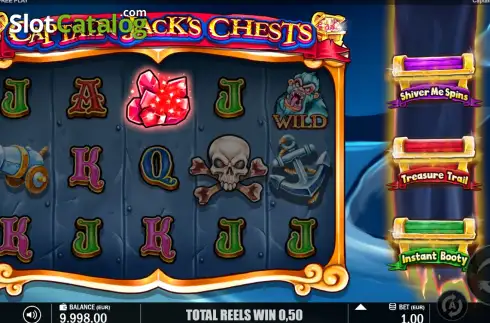 Скрин3. Captain Jack's Chests слот