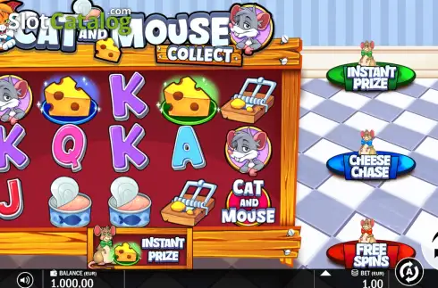 Скрин2. Cat and Mouse Collect слот