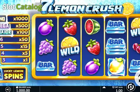 Скрин2. 7 Lemon Crush слот