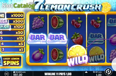 Скрин3. 7 Lemon Crush слот