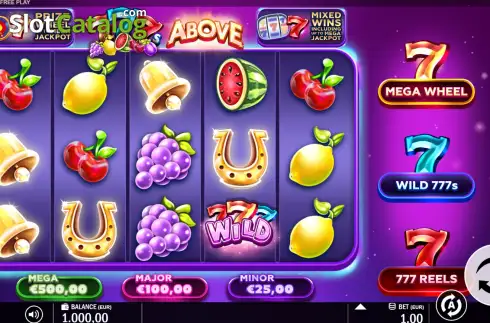 Скрин2. 777 Above слот