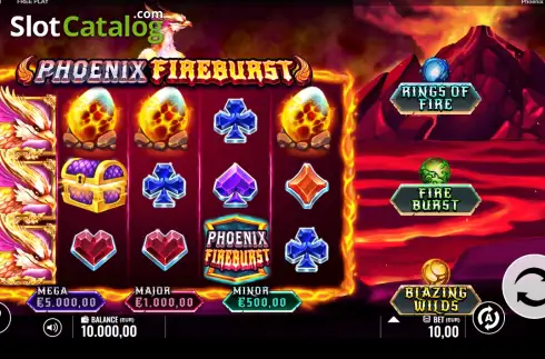 Скрин2. Phoenix Fireburst слот