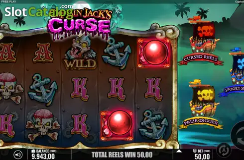 Скрин3. Captain Jack's Curse слот