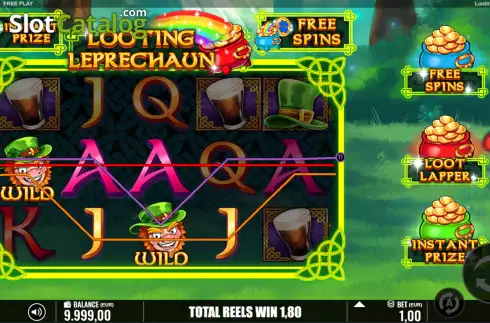 Скрин3. Looting Leprechaun слот