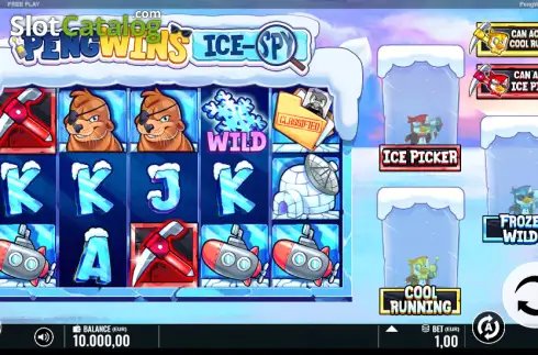 Скрин2. PengWins: Ice-Spy слот