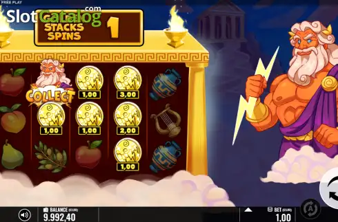 Скрин3. Zeus Almighty слот