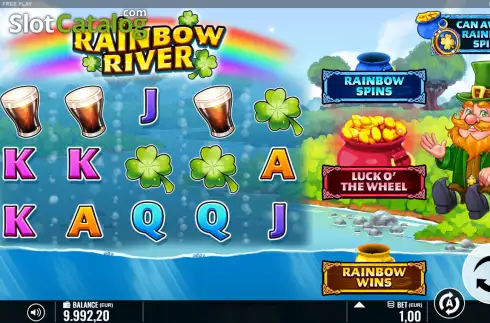 Скрин2. Rainbow River слот