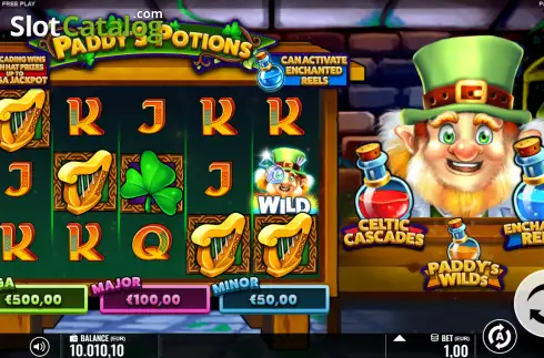 Скрин2. Paddy's Potions слот