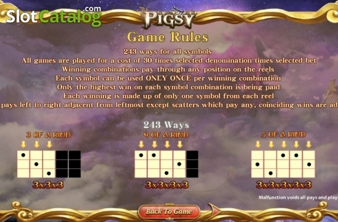Скрин4. Pigsy слот