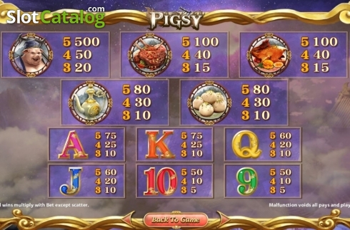 Скрин6. Pigsy слот