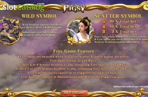 Скрин7. Pigsy слот