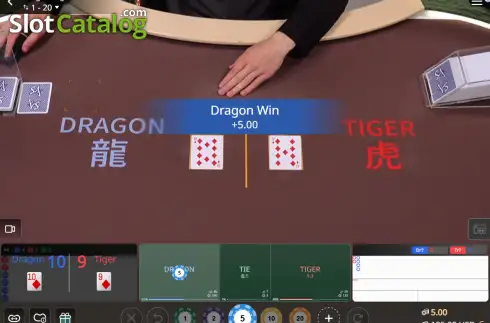 Скрин3. Dragon Tiger (SA Gaming) слот