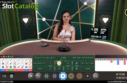 Скрин2. Thai HiLo (SA Gaming) слот