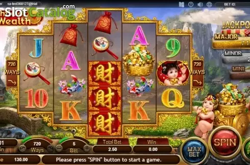 Скрин2. Child of Wealth слот