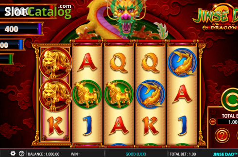Скрин2. Jinse Dao Dragon слот