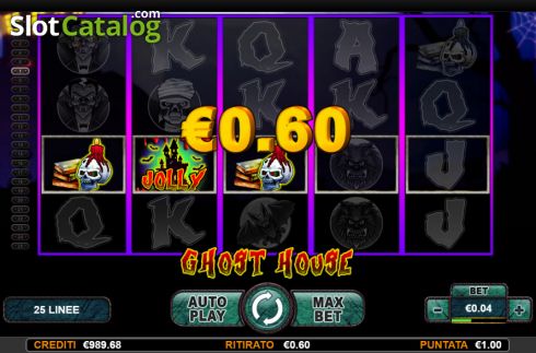 Скрин4. Ghost House (Nazionale Elettronica) слот