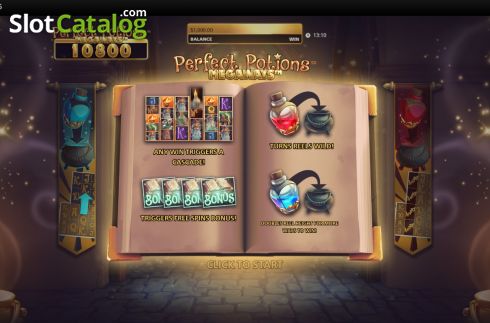 Скрин2. Perfect Potions Megaways слот
