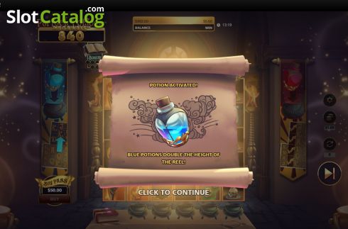 Скрин5. Perfect Potions Megaways слот