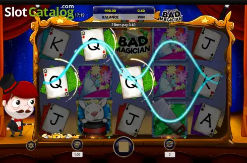 Скрин3. Dave Lame Bad Magician слот