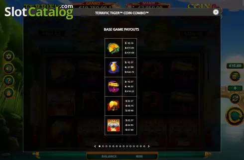 Скрин5. Terrific Tiger Coin Combo слот