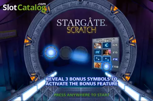 Скрин2. Stargate Scratch слот