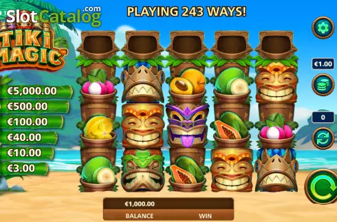 Скрин2. Tiki Magic слот