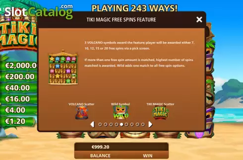 Скрин7. Tiki Magic слот
