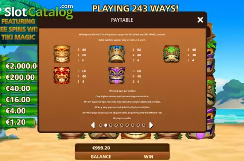 Скрин9. Tiki Magic слот