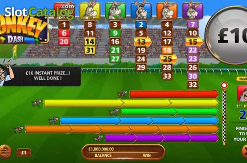 Скрин4. Donkey Dash слот