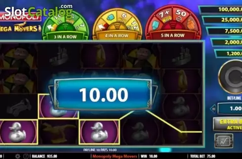Скрин3. Monopoly Mega Movers слот