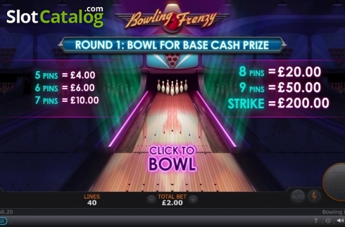 Скрин9. Bowling Frenzy слот
