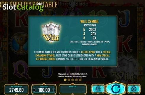 Скрин6. Mirror Shield слот