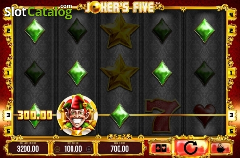 Скрин3. Jokers Five слот
