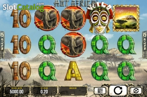 Скрин2. Hot Africa слот