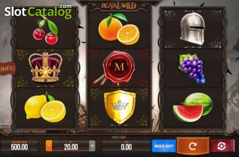 Скрин2. Royal Wild слот